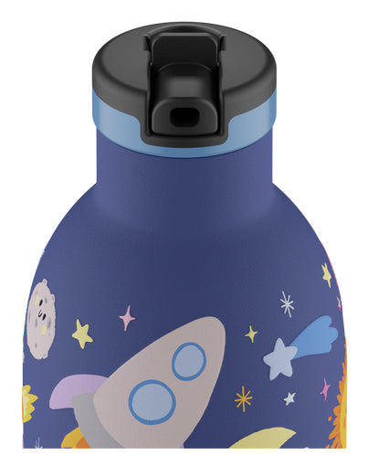 24Bottles Kids Insulated Bottle Space Friends, 330 ml