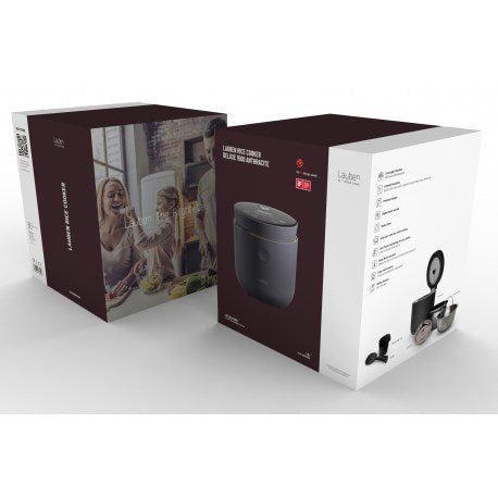 Lauben LBNRCD1500AT Rice Cooker 1.5 L 500 W Black