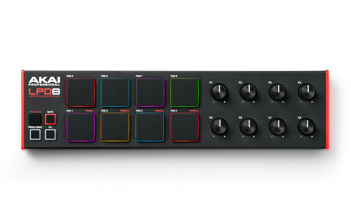 AKAI LPD8 MKII - Mini USB/MIDI Controller