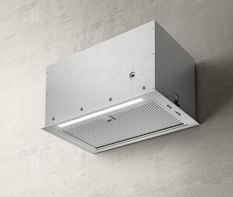 Opcase Elica Fold S IX/A/52 PRF0181962 Εντοιχιζόμενος Απορροφητήρας σε Ασημί Χρώμα με Ισχύ Απορρόφησης 710 m³/h, Κατηγορία Ενεργειακής Απόδοσης B