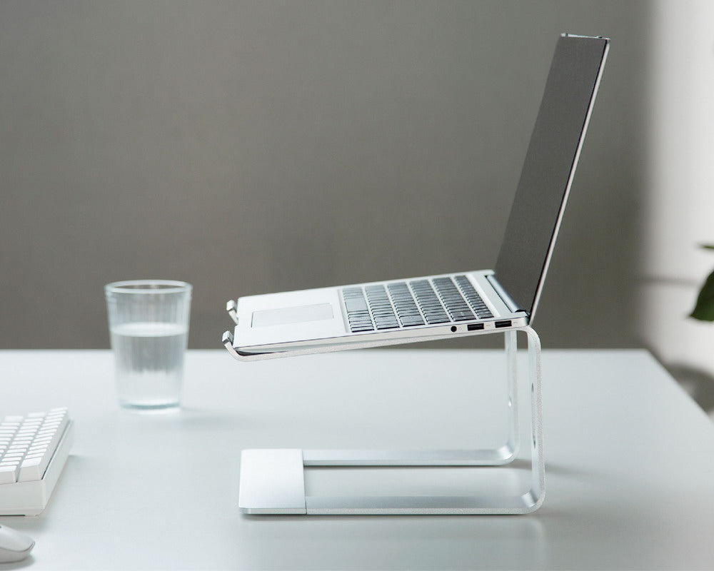 Gembird NBS-D1-01 Laptop Stand Aluminium, Silver 39.6 cm (15.6")