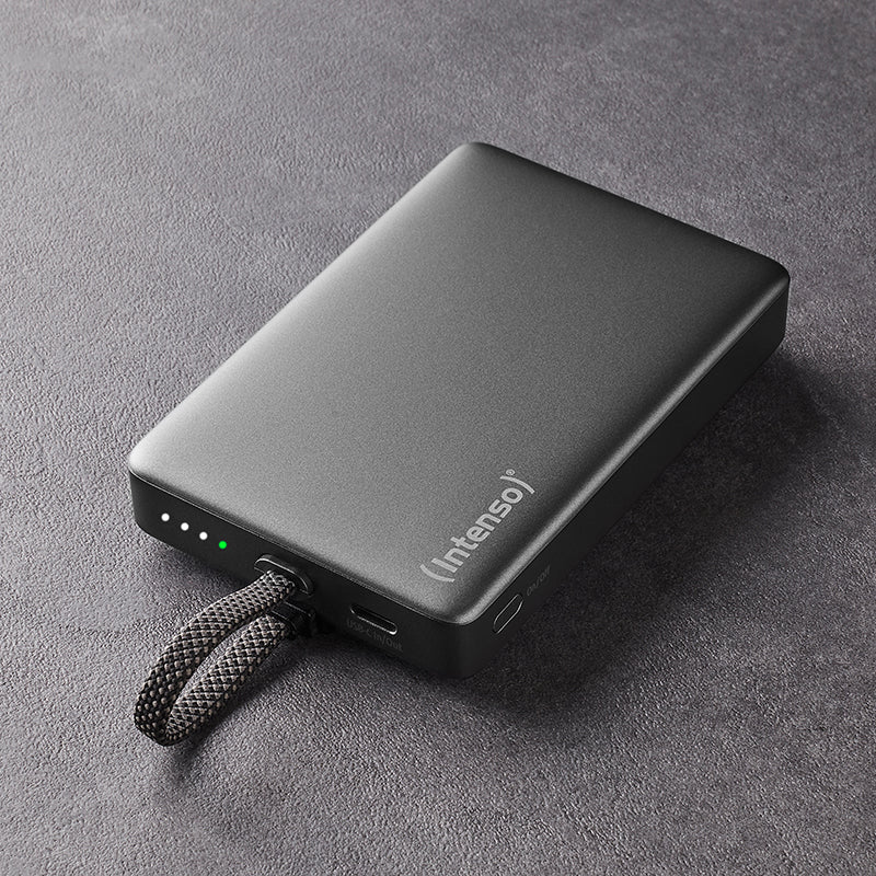 Intenso Powerbank MC10000  black 10000 mAh magnetic m. Metallring
