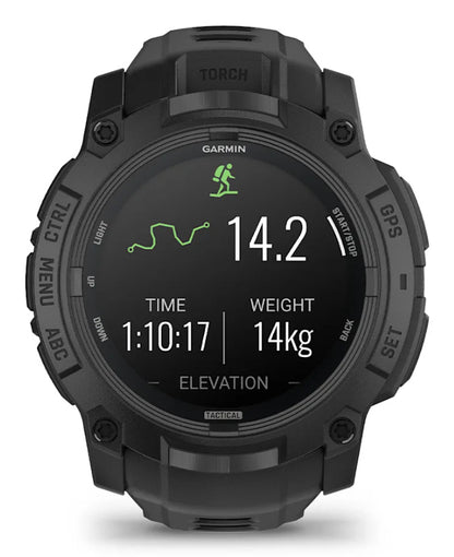 Garmin Instinct 3 Tactical Edition 3.3 cm (1.3") AMOLED 50 mm Digital 416 x 416 pixels Black GPS (satellite)