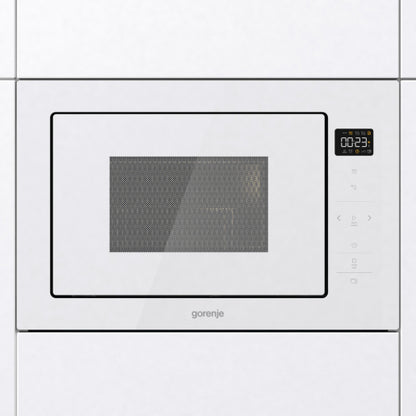 Gorenje BM251SG2WG Built-in White Grill Microwave Oven 25 L 900 W