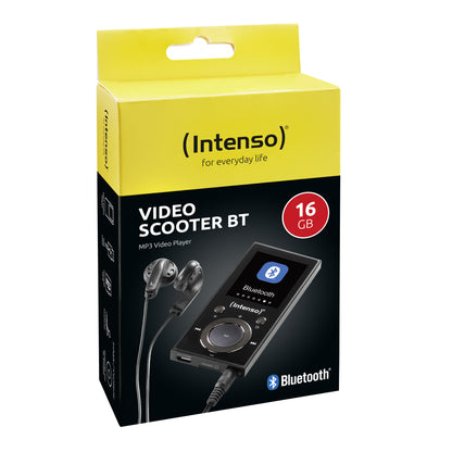Intenso MP3 Videoplayer 1,8" Video Scooter BT 16GB Black retail