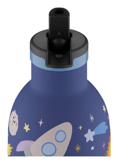24Bottles Kids Insulated Bottle Space Friends, 330 ml