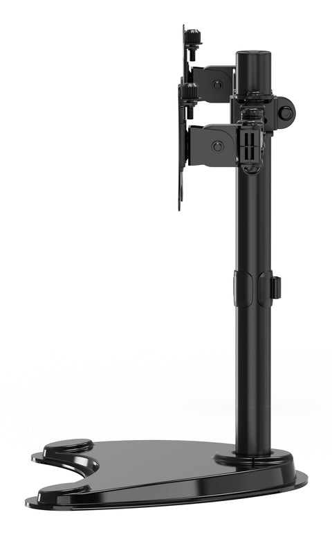 Gembird MS-D2ST-02 Monitor Desk Stand (rotate, tilt, swivel), 13"–32", black