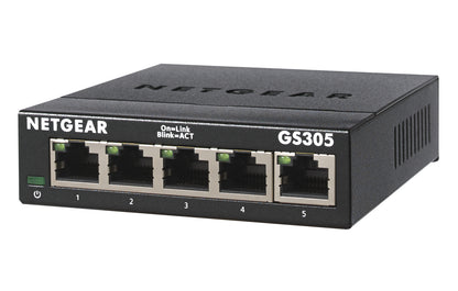 Netgear GS305 v3 (Μαύρο)