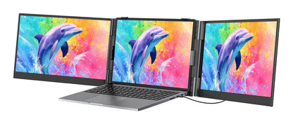Blackview DCM8 Pro - 15.3" portable laptop screen extender with dual-monitor support and 2 USB-C ports