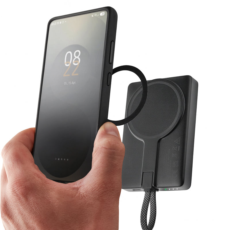Intenso Powerbank MC10000  black 10000 mAh magnetic m. Metallring