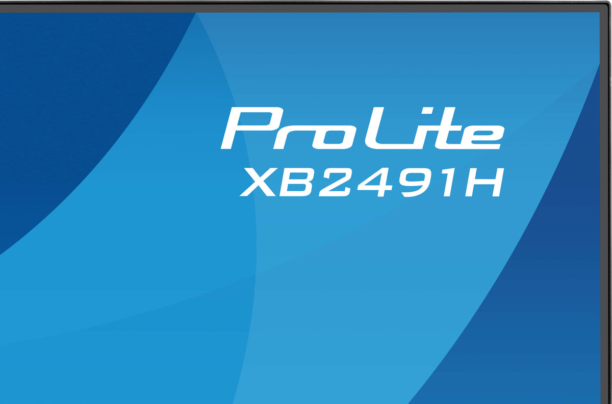 iiyama ProLite XB2491H-B1 computer monitor 60.5 cm (23.8") 1920 x 1080 pixels Full HD LCD Black
