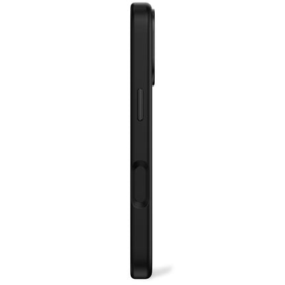 Decoded Antimicrobial Silicone Back Cover for iPhone 17 in Phantom Black