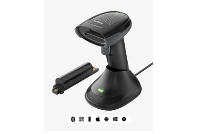 inateck Barcodescanner Pro 170B Black Kit Wireless 1D 2D