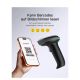 inateck Barcodescanner Pro 170B Black Kit Wireless 1D 2D