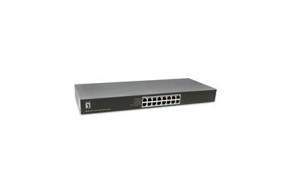 LevelOne Switch 16xGE                   19" unmanaged Metall