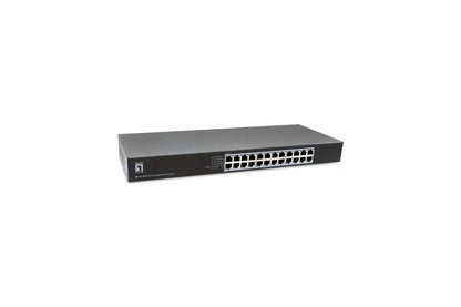 LevelOne Switch 24xGE                   19" unmanaged Metall