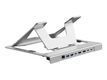 CONCEPTRONIC Notebook Halterung + 7-in-1 Docking      silber