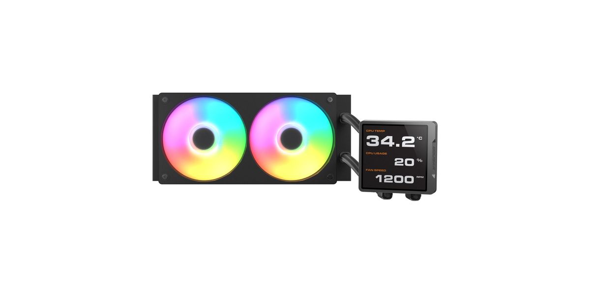 COUGAR CPU Υδρόψυξη Poseidon Vistek Pro 240,ARGB,Schw.