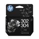 HP 302/304   Schwarz+Dreifarbig  Tintenpatrone