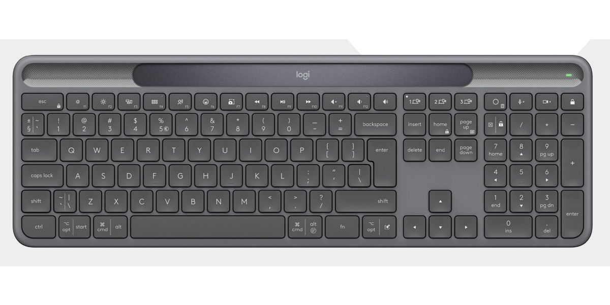 Logitech Wireless Keyboard K980 Signature Slim Solar black
