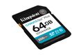 SD Card  64GB Kingston SDXC Canvas Go Plus C10 retail