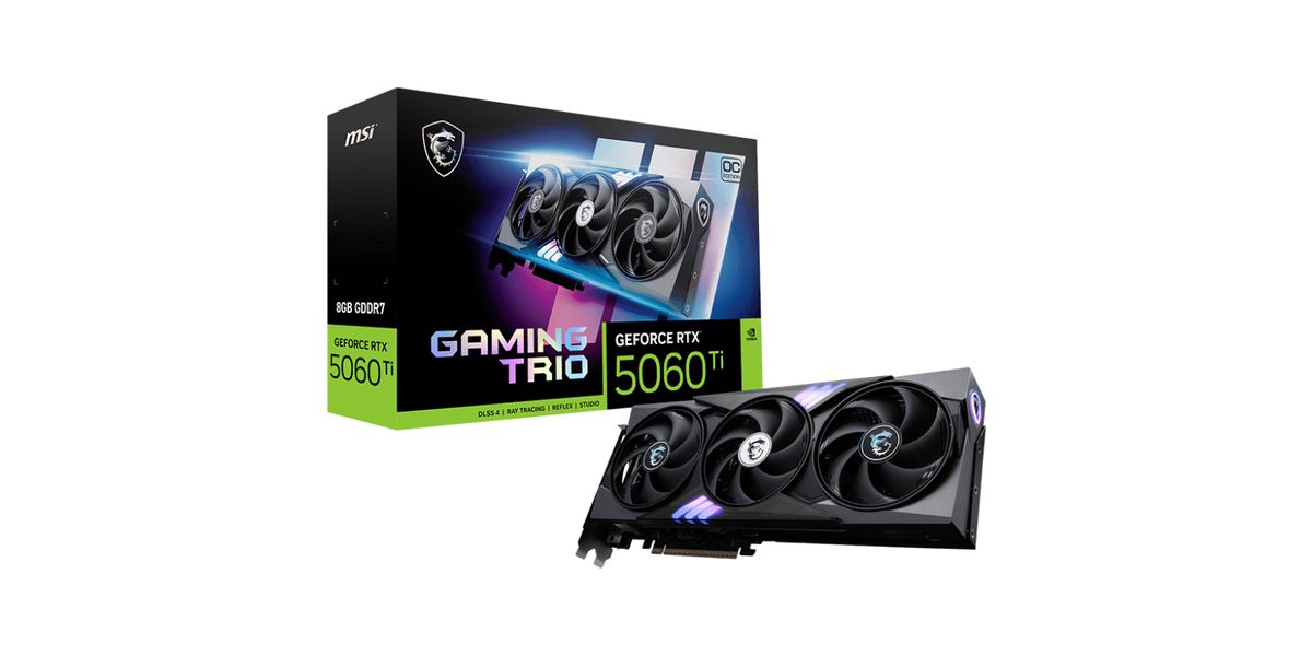 MSI RTX5060 TI 8G Gaming Trio OC    8GB GDDR7 HDMI 3xDP
