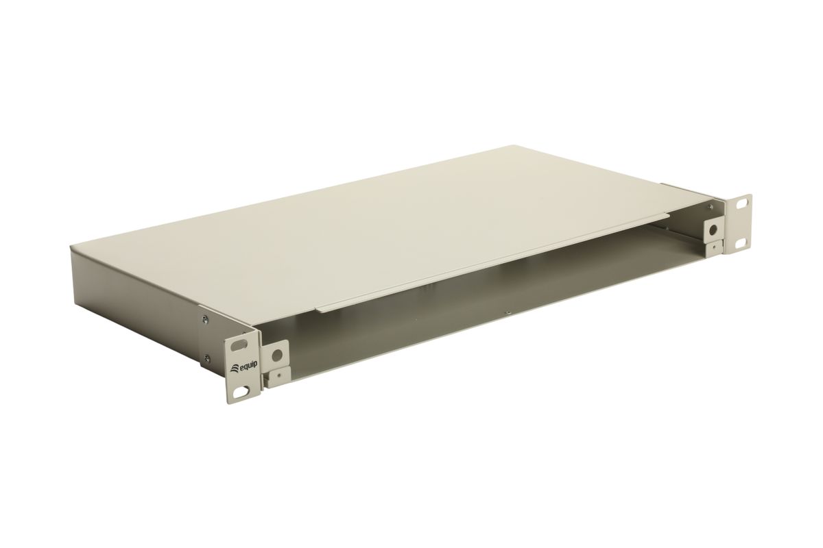 Equip 19" Glasfaser-Space-Box ohne Panel           Stahl  gr