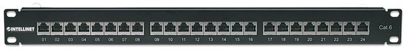 INTELLINET Patchpanel 1HE 24-Port Cat6 FTP sw