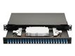 Equip LWL-Spleißkasten 24-Port LC-Duplex OS2 1U komplett  sw