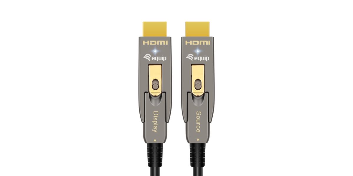 Equip HDMI HS Ethernet 2.0 D/A D-AOC 4K/60Hz 20.00m γκρι