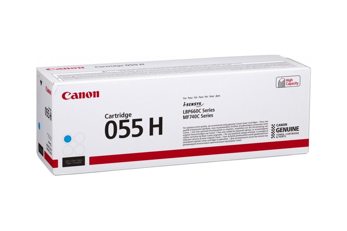 Toner Canon 055H C           cyan               5900 Seiten
