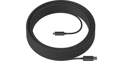 Logitech Strong USB-Verlängerungskabel 10m black