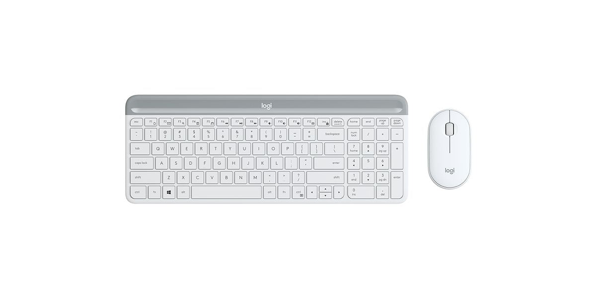 Logitech Wireless Keyboard+Mouse MK470 white retail