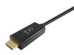 Equip      DisplayPort->HDMI        4K/ 30Hz St/St  5.00m sw Polybeutel