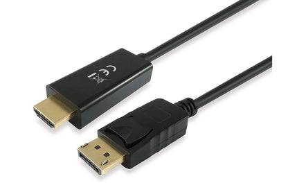 Equip      DisplayPort->HDMI        4K/ 30Hz St/St  5.00m sw Polybeutel