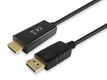 Equip      DisplayPort->HDMI        4K/ 30Hz St/St  5.00m sw Polybeutel