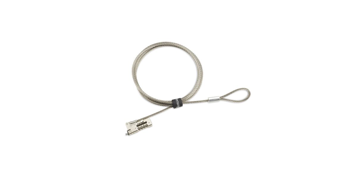 Kensington NanoSaver 2.0 EQ Slim Kombinationsschloss, zurück