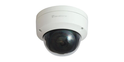 LevelOne IPCam Θόλος Σταθερός 6MP/H.265/IR/9W/PoE/IP67