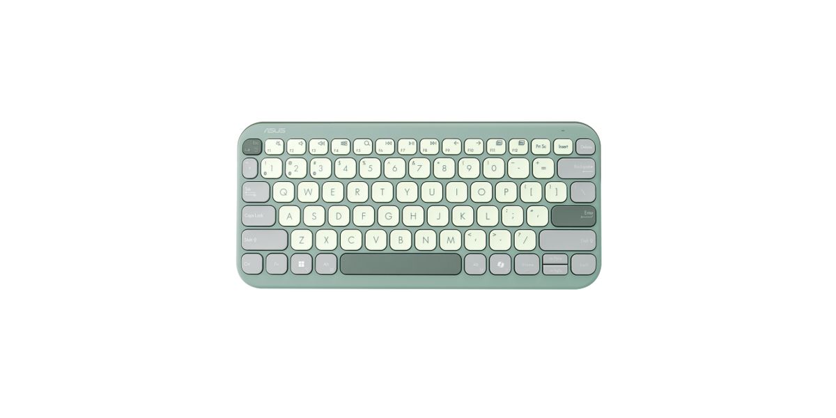 ASUS KW100 Marshmallow Tastatur grün