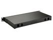 Equip LWL-Spleißkasten 24-Port SC-Duplex OM3 1U komplett  sw