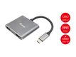 Equip Adapter USB-C->2xHDMI,3.2Gen1 100W PD,USB-C MST Adapte