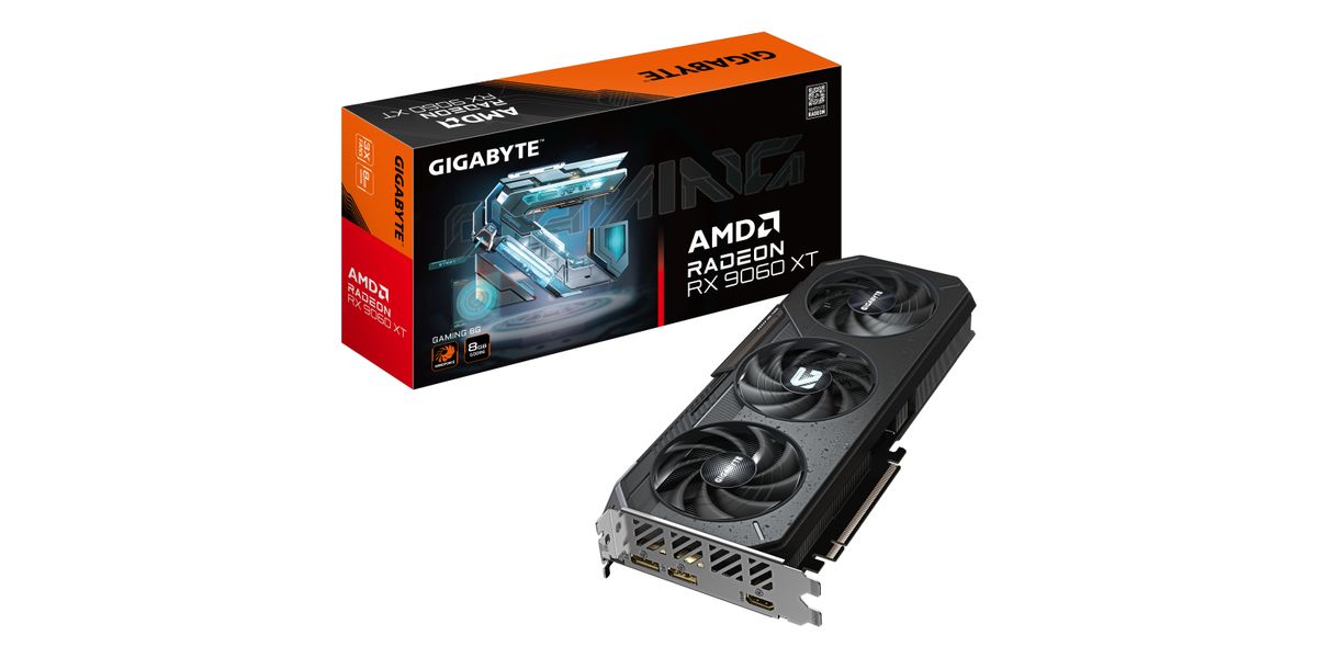 Gigabyte Radeon RX9060 XT Gaming 8GB GDDR6 2xHDMI 2xDP