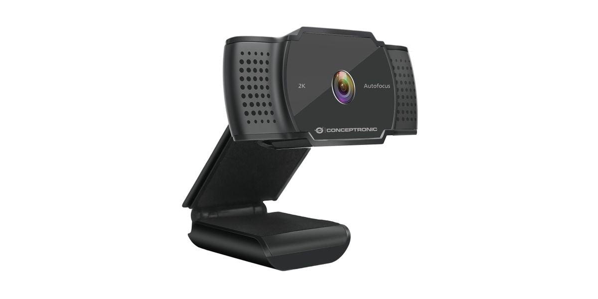 CONCEPTRONIC Webcam USB-A2.0 72°    2K/30Hz SuperHD+Mikro sw