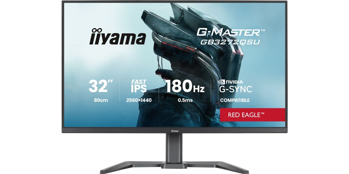 IIYAMA 80,0cm (32") GB3272QSU-B1  16:9  2xHDMI+DP+2xUSB-C