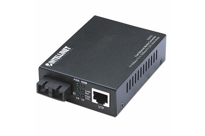 INTELLINET Medienkonverter Fast Ethernet Multimode 2km sw