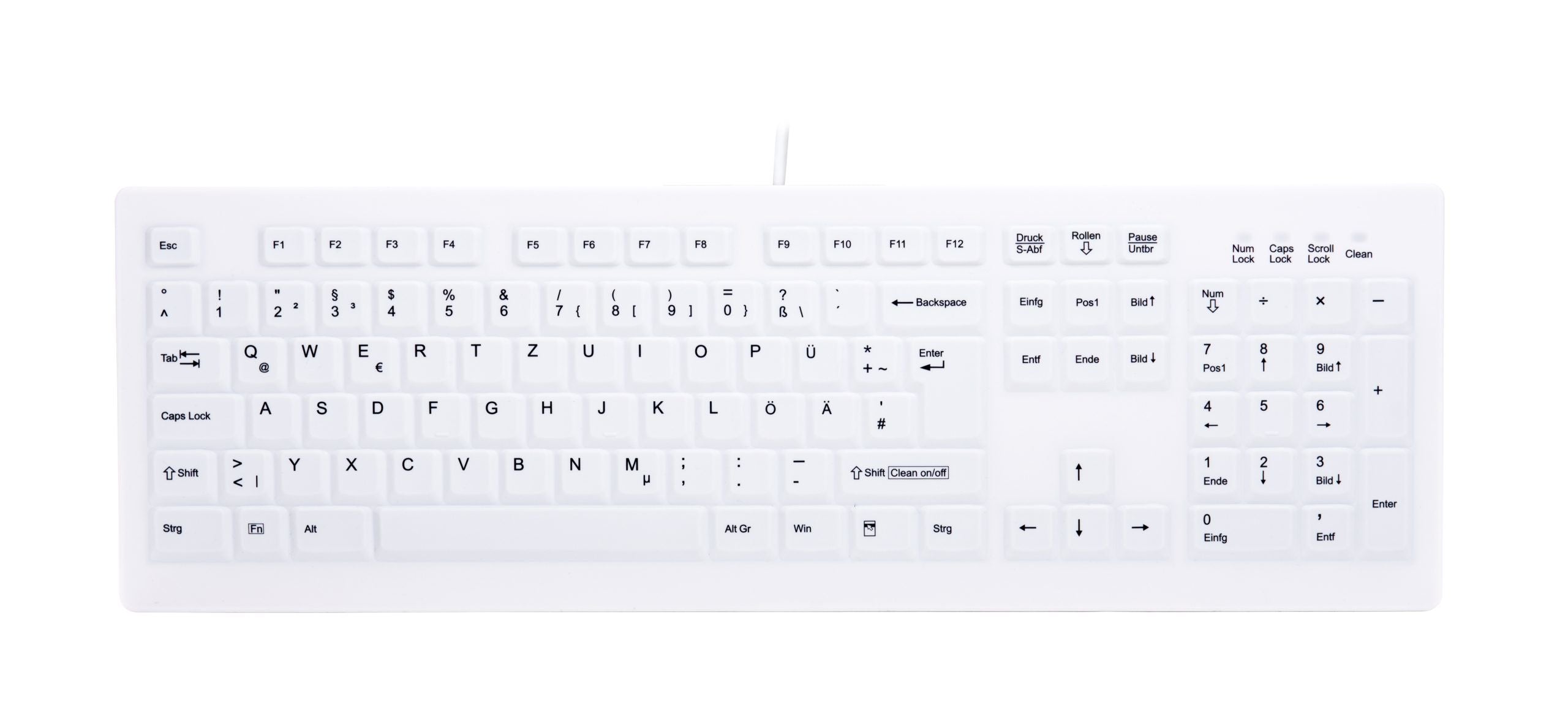 Contour ACTIVE KEY MTA AK-C8100 Corded DE-Layout Λευκό | VNP