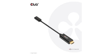 Club3D Adapter HDMI 2.0 > USB-C  4K60Hz      aktiv St/Bu retail