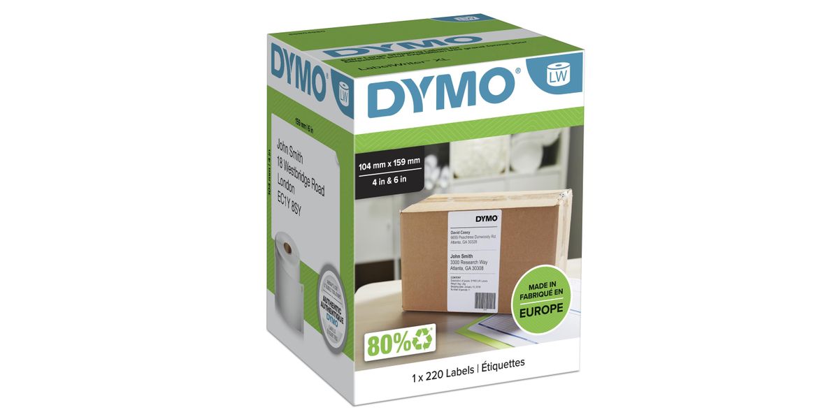 DYMO LW-Versandetiketten nur für LW 4XL/5XL 104x159mm 220St