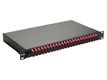 Equip LWL-Spleißkasten 24-Port SC-Duplex OM4 1U komplett  sw