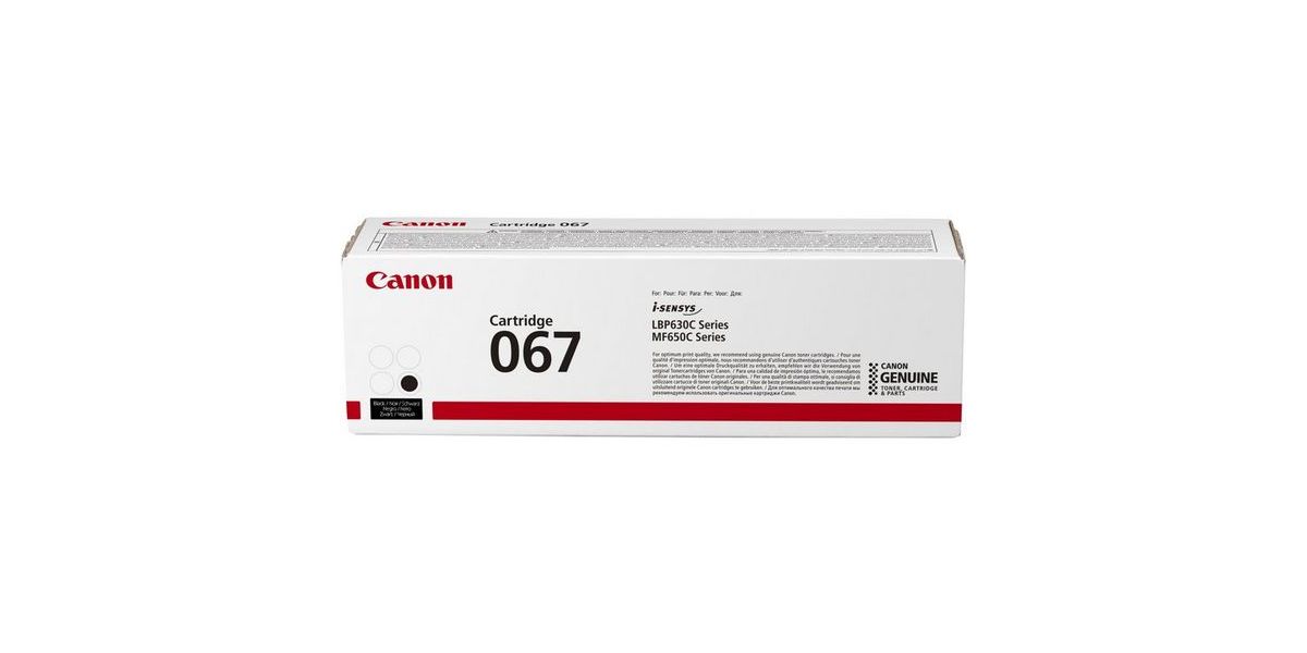 Toner Canon 067 BK black 1350 Seiten